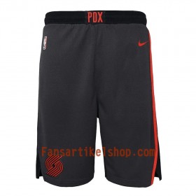 NBA Portland Trail Blazers Herren Shorts Schwarz 2 2018-19 Nike Swingman